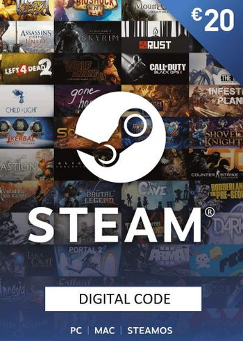 Steam Wallet 20€ – Digital Code