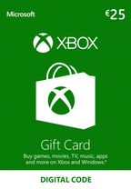 Xbox Live Gift Card 25 EUR – Digital Code (Europe)