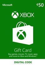 Xbox Live Gift Card 50 EUR – Digital Code (Europe)